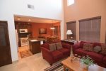 San Felipe Dorado Ranch villa 54-1 living room kitchen and dinner table